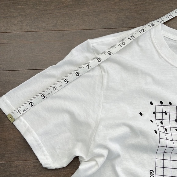 POSHMARK Poshfest 2019 White Cotton Tshirt Tee Short Sleeve - Picture 7 of 8